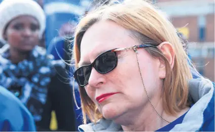  ?? Picture: Neil McCartney ?? ONSLAUGHT. Western Cape Premier Helen Zille is now under attack because government is footing her legal bills.