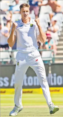  ?? AP ?? Morne Morkel got Steve Smith and Usman Khawaja off short deliveries during the Cape Town Test.