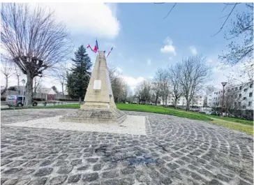  ?? JL/RSM77 ?? La coulée verte de Chevry-Cossigny commencera au monument aux Morts