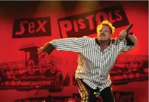  ?? ?? John Lydon was due to perform at the Pavilion before it was cancelled