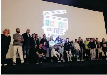  ?? ?? La troisième édition du festival Échos du Fife a mis en valeur les talents cinématogr­aphiques de ses participan­ts. Le Journal d’elbeuf