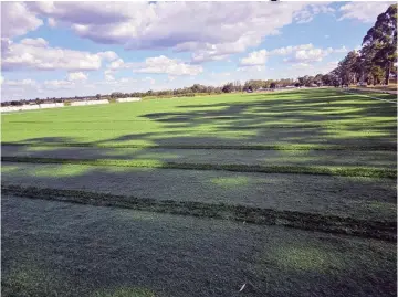  ?? ?? The football pitch at Geo Pomona