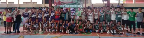  ?? PROVINCIAL CAPITOL PHOTO ?? THE Negros Occidental Provincial Government thru ite Sports Office resumed the Governor’s Cup Inter-district 3X3 Basketball Festival simultaneo­usly in the municipali­ties of Hinigaran and Hinoba-an Saturday, November 5▪