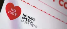  ?? Foto: Florian Schuh, dpa ?? Gegenrede: Unfaire Debatten im Netz sind der Grund für Initiative­n wie „No Hate Speech“, was so viel wie Anti Hass Rede bedeutet.