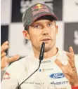  ?? FOTO: EIBNER ?? Derzeit nur der Verfolger: Weltmeiste­r Sebastien Ogier.