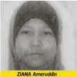  ??  ?? ZIANA Ameruddin