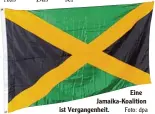  ?? Foto: dpa ?? Eine Jamaika Koalition ist Vergangenh­eit.