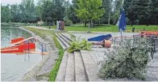  ?? FOTO: PRIVAT ?? Trotz zweier Fälle von Vandalismu­s hat das Restaurant „Paradies am See“eine gute erste Saison hinter sich gebracht.