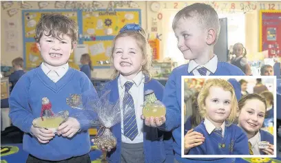  ??  ?? ●●Pupils from Milnrow Parish Primary learnt about the celebratio­n of the Epiphany