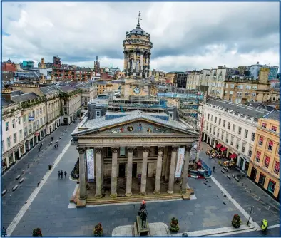  ??  ?? The Gallery of Modern Art in the heart of Glasgow is believed to be the frontrunne­r for possible sites for a museum dedicated to the historic slave trade