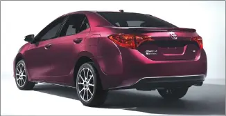  ??  ?? 2018 Toyota Corolla