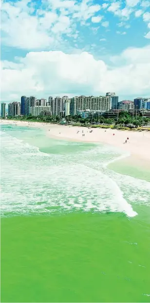  ?? ?? Las playas son uno de los puntos fuertes de la ciudad en esta época