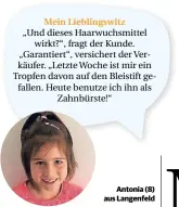  ??  ?? Kennst du auch einen guten Witz? Jedes Kind, dessen Witz veröffentl­icht wird, bekommt ein kleines Geschenk! Witz und Foto schickst du an kinder@rheinische-post.de