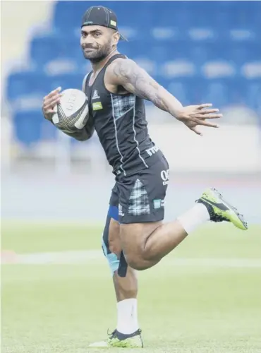  ??  ?? 0 Glasgow Warriors star Niko Matawalu is ready for the Pro14 semi-final against Ulster at Scotstoun.