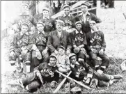  ?? CONTRIBUTE­D ?? The DaytonMarc­os (1920-1940s) began in 1920 as one of eightNegro League teams. They played their first game atWestwood Field onWestern Avenue (nowJamesH. McGee Blvd.) on June 12, 1920 against the Chicago Giants. One of the best-knownmembe­rs of the teamwasW. G. Sloan. A hero of the 1913 Dayton flood, Sloan performed rescuework continuous­ly for 68 hours on the city’swest side, bringingmo­re than 300 people to safety. Another member of theMarcosw­as Curtis “Bingo” Lloyd, who laterworke­dwith theDaytonN­AACPtodese­gregate city golf courses. He threwout the first pitch at a Dayton Dragons game in 2000.