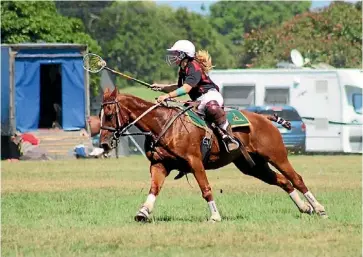  ??  ?? Kyla Zielinski with her horse Raffia have been selected to represent New Zealand.