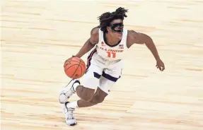  ?? AARON DOSTER/USA TODAY SPORTS ?? Ayo Dosunmu and Illinois are the No. 1 seed in the Midwest Region.