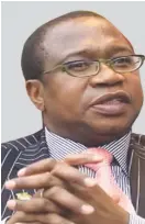  ?? ?? Professor Mthuli Ncube