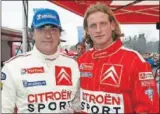  ??  ?? Carlos Sainz junto a David Nalbandian.