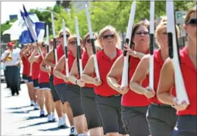  ?? DIGITIAL FIRST MEDIA FILE PHOTO ?? The Boyertown Alumni Band marching unit will participat­e in this year’s parade.