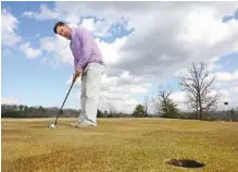  ?? STAFF FILE PHOTO ?? Chattanoog­a golfer Gibby Gilbert III continues to make PGA Tour Champions memories, including last week’s 26th-place finish in the DICK’s Sporting Goods Open in Endicott, New York.