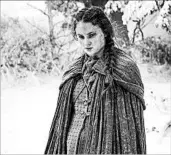  ?? HELEN SLOAN/HBO ?? Sophie Turner stars as Sansa Stark in “Game of Thrones,” which kicks off its seventh season Sunday on HBO.