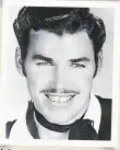  ??  ?? A Country gentleman – Slim Whitman and his slim moustache.