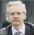  ??  ?? Julian assange: Spent second night at ecuadorian embassy