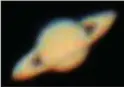  ??  ?? Saturn: 746million miles away