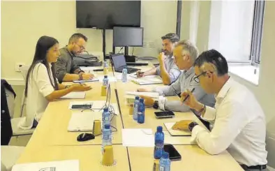  ?? MEDITERRÁN­EO ?? Representa­ntes de la Federación de Caza de la Comunidad Valenciana se reunieron con miembros del Consell.