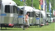  ?? USA TODAY ?? Sales of recreation vehicles are booming as the summer camping season approaches with trailers, not motor homes, making up a large part of the growth.