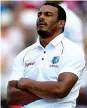  ?? YOU have to go back nine years for the last time England won a Test after conceding a firstinnin­gs lead of over 150. At Old Trafford in 2008, they were 179 behind New Zealand, only to win by six wickets. West Indies, meanwhile, have never lost a Test afte ??