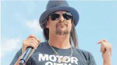  ?? FOTO: TERRY RENNA ?? Hat ein Händchen für eingängige Melodien: Kid Rock.