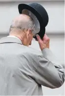  ??  ?? With a wave of his dripping wet bowler hat in August 2017, Prince Philip retired from public duty.