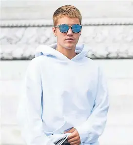  ??  ?? Demasiada presión. Justin Bieber decidió cancelar su gira.