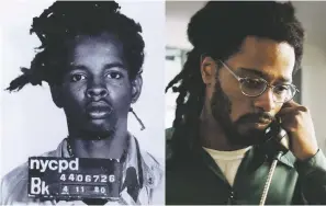  ??  ?? Drama in real life: Colin Warner and actor Lakeith Stanfield