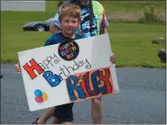  ?? SUBMITTED PHOTO - DAVID REIMER SR. ?? Happy Birthday, Riley!