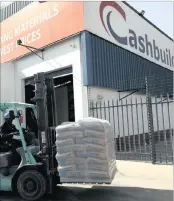  ?? PHOTO: SIMPHIWE MBOKAZI ?? Cashbuild released its annual results yesterday. New stores and cost control have boosted its profits.