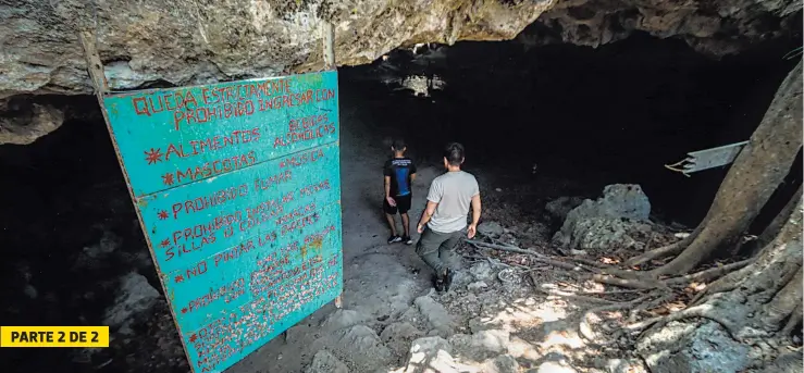  ?? ?? En el poblado de Chemuyil, entre Playa del Carmen y Tulum, un grupo de jóvenes formó Bejil-ha para concientiz­ar sobre la importanci­a del sistema de agua subterráne­o