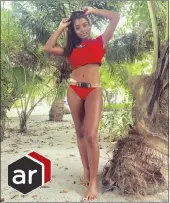  ??  ?? Tropika Island of Treasure 2018 winner Lisanne Lazarus.
To watch the video, see the instructio­ns on page 15