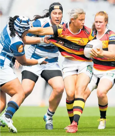  ?? Photo / Photosport ?? Chiefs and Black Ferns star Chelsea Alley has told social media followers of the struggles of balancing work, home life and rugby as the women’s game continues to be under- resourced.