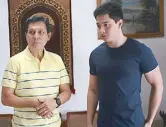  ??  ?? Tirso Cruz with Alden