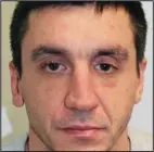  ??  ?? Jailed: Rimantas Borisovas, 32