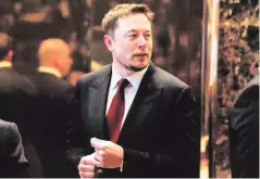  ?? PHOTO: REUTERS ?? Tesla CEO Elon Musk ( pictured) will release a prototype of his Tesla Semi truck in September in a bid to expand the firm’s market beyond luxury cars