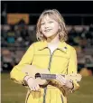  ??  ?? Grace VanderWaal makes her acting debut in Star Girl.