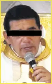  ??  ?? Lo cazaron. El sacerdote fue seguido durante varios días por las autoridade­s.