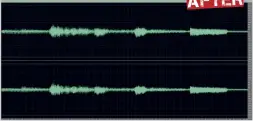  ??  ?? Graph 8. Short Movies – Laura Marling – after cleaning with Pro-Ject VC-S. Sound file at www.avhub.com.au/G8SD AFTER