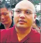  ??  ?? Karmapa Ogyen Trinley Dorje