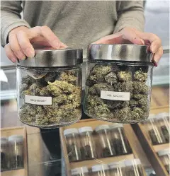  ?? NICK PROCAYLO/PNG ?? The British Columbia Independen­t Cannabis Associatio­n wants private distributi­on and retail as well as cannabis lounges.