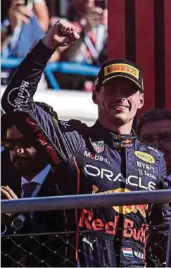  ?? Foto: AFP ?? Max Verstappen kennt die Qualitäten der Britin.